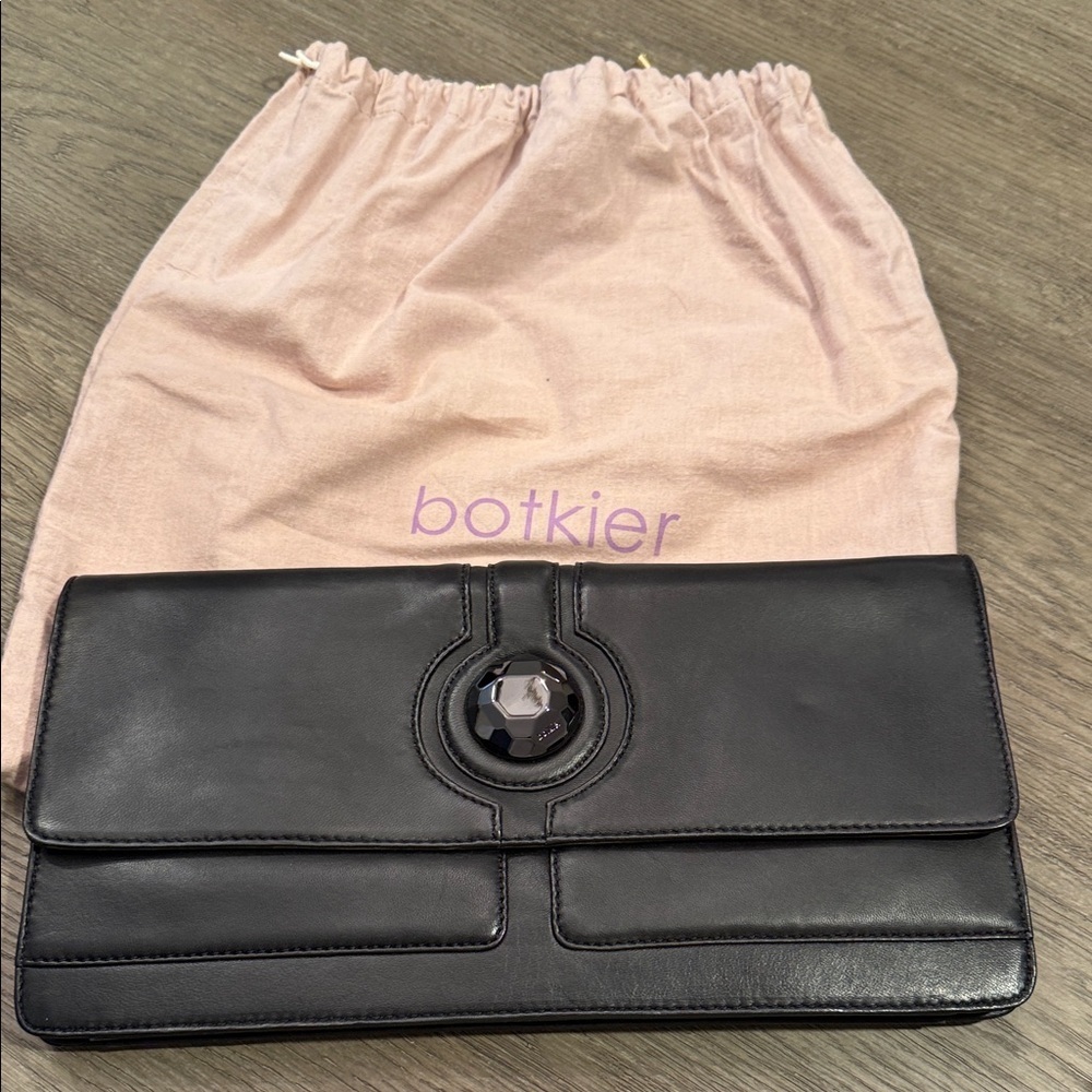 Botkier Gemma Black Clutch Bag